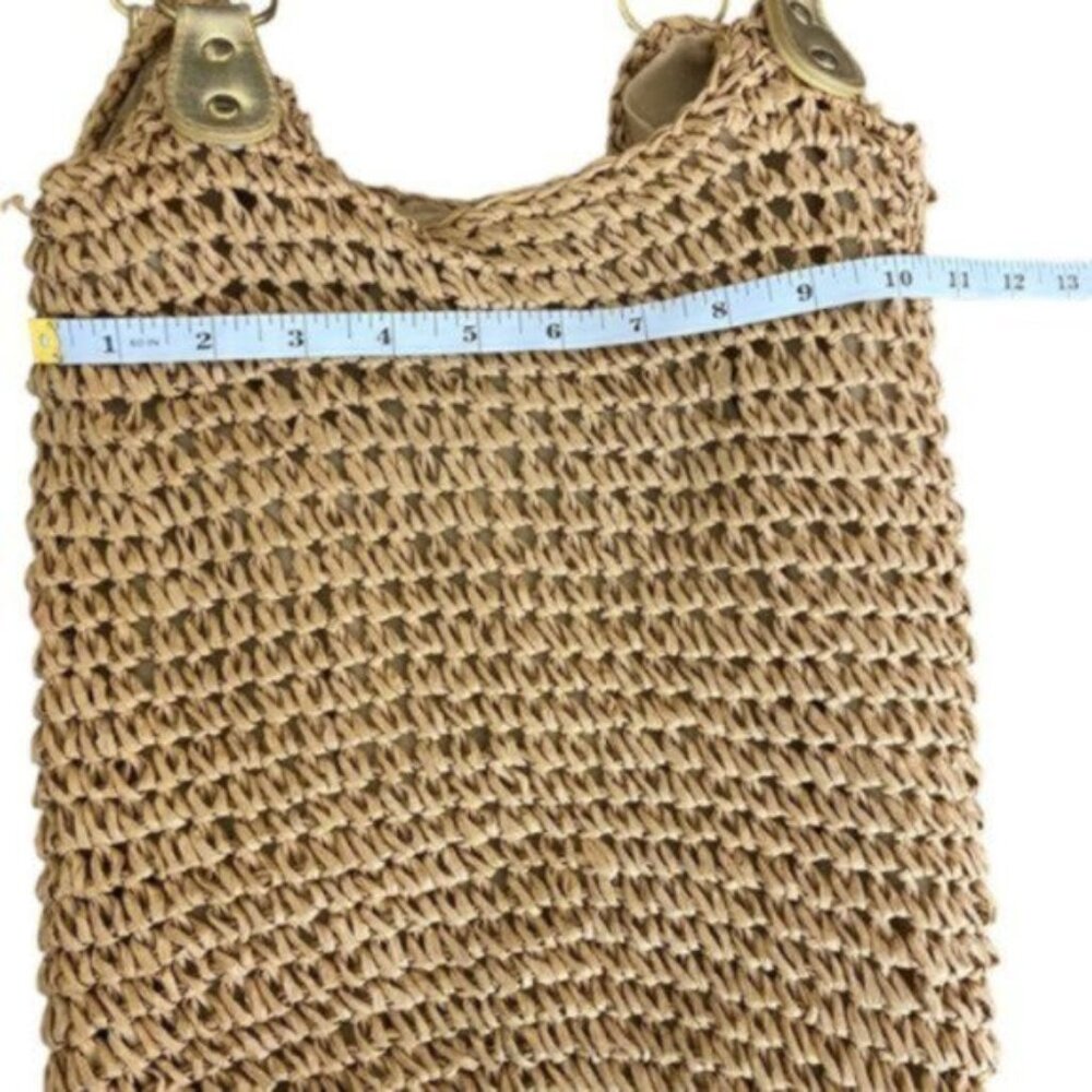 Straw Hand/Shoulder Bag. - Picture 9 of 12